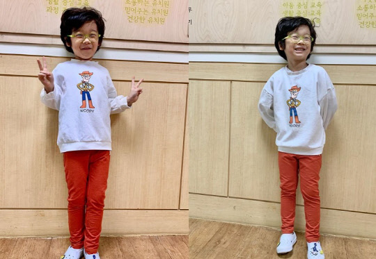강원래 아들공개(사진=김송 인스타그램 캡처)